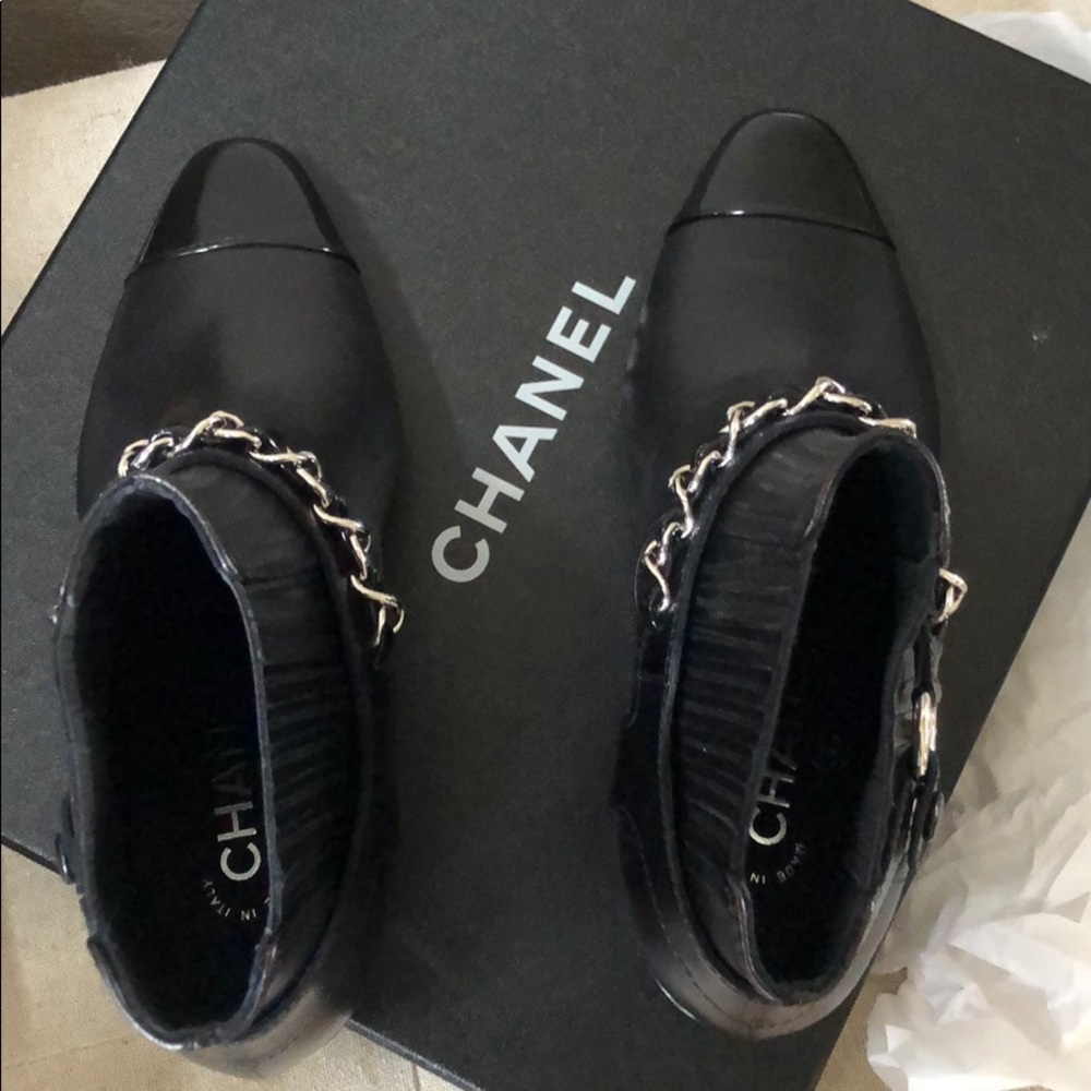 Brand new Chanel short boots